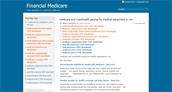 Desktop Screenshot of financemedicare.org